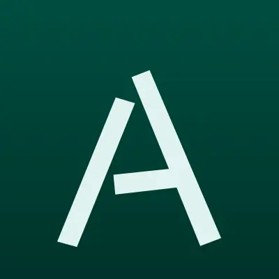 АвтоЛидер, магазин автозапчастей, лого-визитка