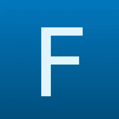 Флёр, киоск по продаже фруктов и овощей, лого-визитка